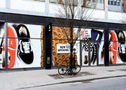 Dekorfilm på fönster i Stockholm