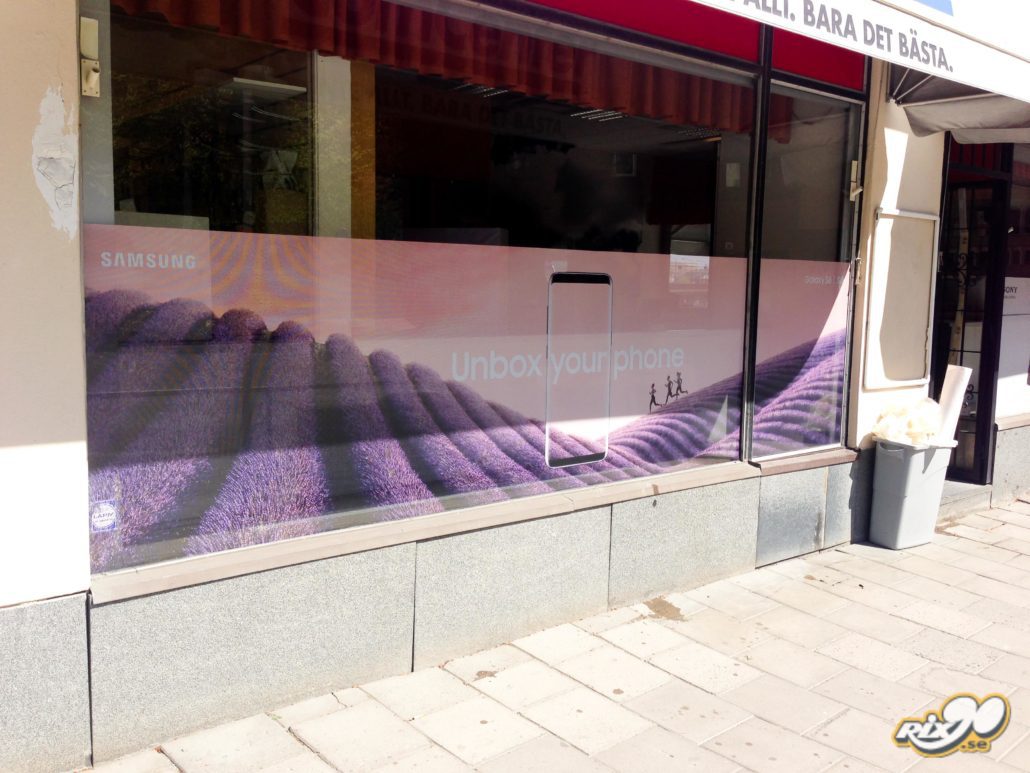 Perforerad dekorfilm till Samsung