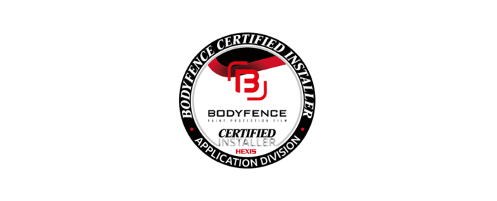 Rix90 är certifierade montörer av Hexis Bodyfence