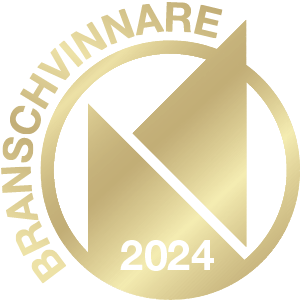 Vi koras som Branschvinnare 2024