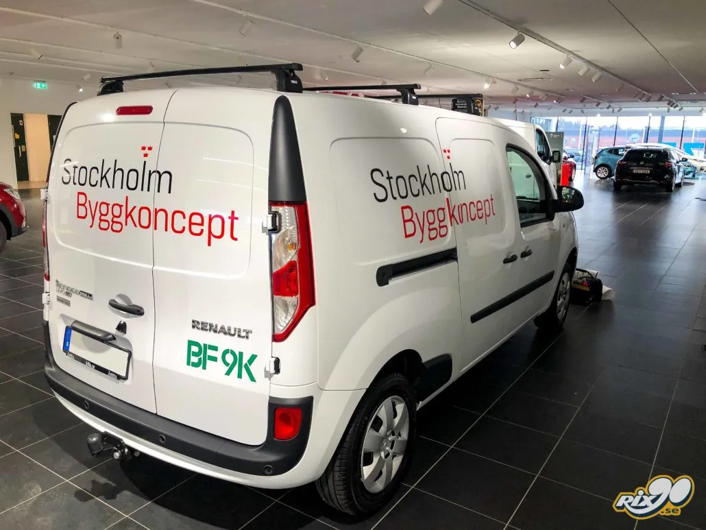 Bilstickers till Stockholm Byggkoncept Bildekaler till Stockholm Byggkoncept och Renault