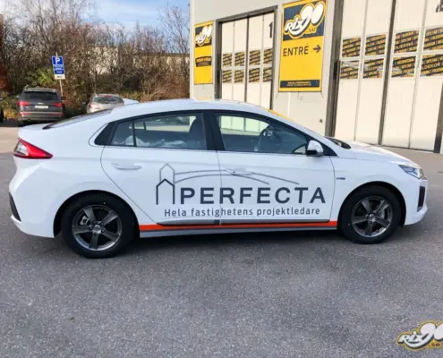 Bildekaler i olika färger till Perfecta Bildekaler i olika färger till Perfectas nya Hyundai